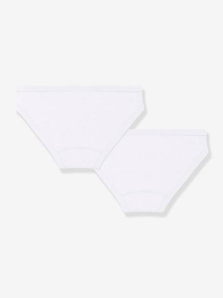 Pack de 2 braguitas PETIT BATEAU blanco 