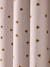 Pack de 2 cortinas con ojales opacas estampado corazones beige estampado 