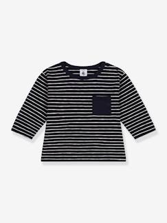 -Camiseta de manga larga de punto fino para bebé PETIT BATEAU