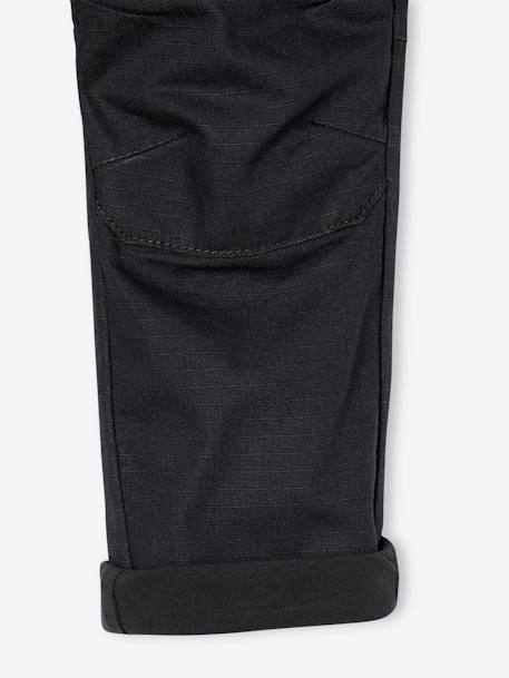 Pantalón de tejido técnico para niño gris oscuro 