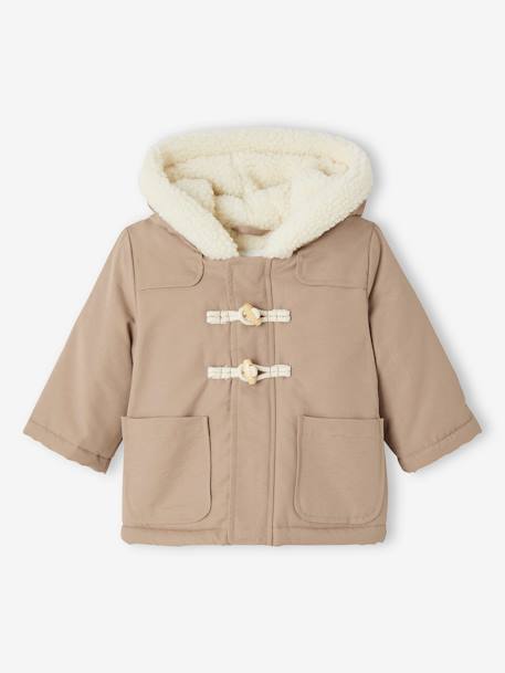 Parka estilo austríaca con capucha para bebé capuchino 