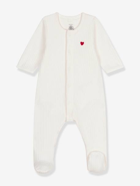 Body pijama PETIT BATEAU blanco 