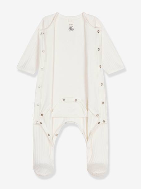 Body pijama PETIT BATEAU blanco 