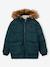 Chaqueta acolchada con forro polar y guantes o manoplas, para niño AZUL MEDIO LISO CON MOTIVOS+MARRON MEDIO LISO CON MOTIVOS+verde pino 