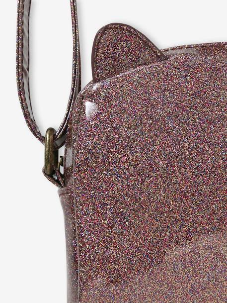 Bolso con lentejuelas y orejas gato fantasía para niña multicolor 