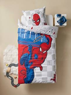 Textil Hogar y Decoración-Conjunto ropa de cama estampada 100% algodón SPIDERMAN Talla: 140 x 200 cm