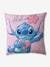 Conjunto infantil de funda nórdica + funda de almohada Stitch rosa estampado 