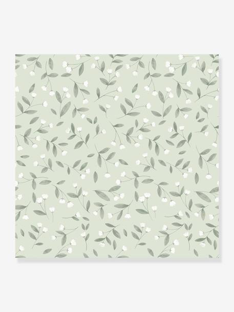 Papel pintado Bonitos brotes de flores LILIPINSO verde 