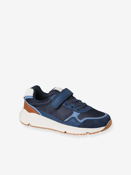 Zapatillas deportivas con suela gruesa infantiles lote azul 