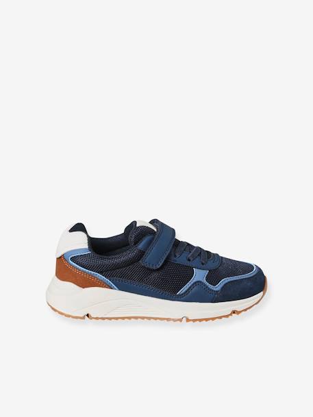 Zapatillas deportivas con suela gruesa infantiles lote azul 