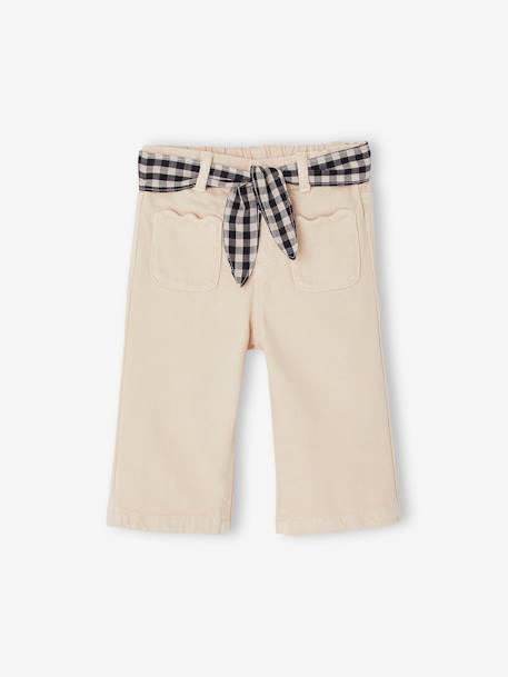 Bebé-Pantalones, vaqueros -Pantalón ancho para bebé niña