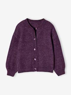 Niña-Jerséis, chaquetas de punto, sudaderas-Chaqueta de punto bobo para niña