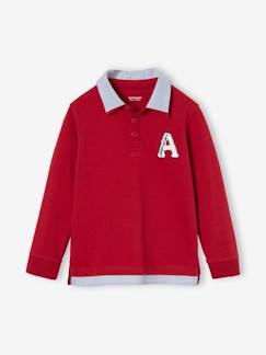 Niño-Camisetas y polos-Polos-Polo a rayas efecto 2 en 1 para niño