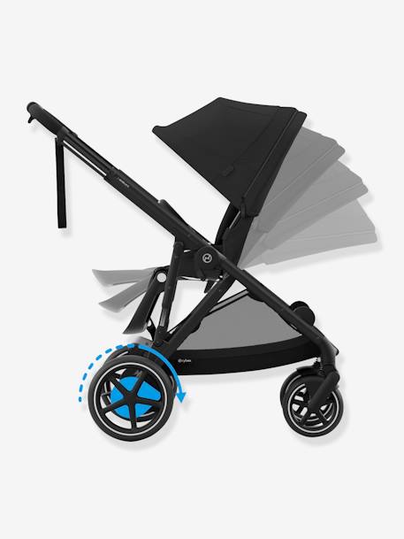 Cochecito evolutivo e-Gazelle S CYBEX moon black negro 