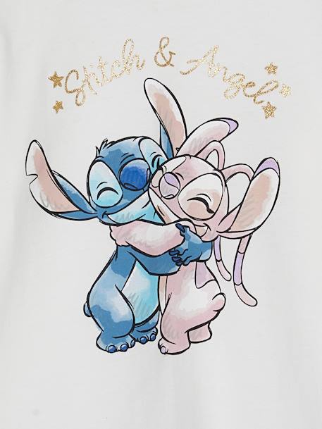 Camiseta Disney® Stitch & Angel crudo 