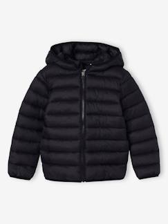 Niño-Abrigos y chaquetas-Chaquetas acolchadas y cazadoras-Chaqueta acolchada ligera con capucha para niño