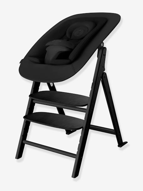 Trona Click & Fold CYBEX azul+blanco+madera+negro 