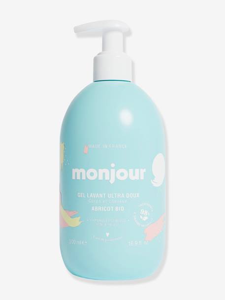 Gel de baño para cabello y cuerpo 500 ml MONJOUR azul 