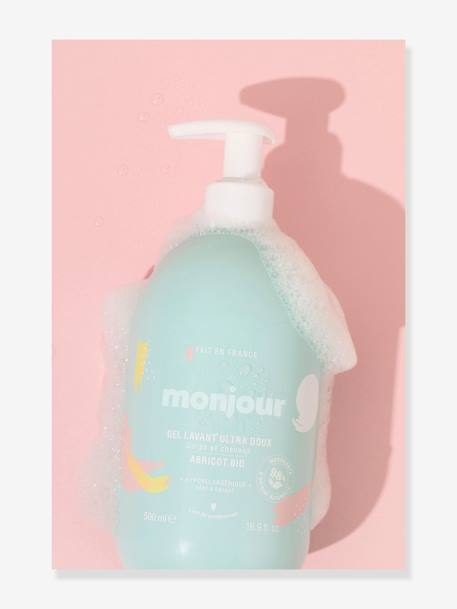 Gel de baño para cabello y cuerpo 500 ml MONJOUR azul 