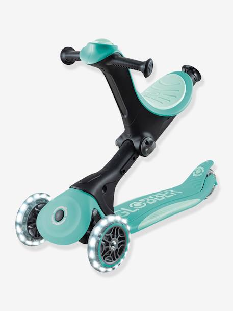 Patinete Evolutivo GO UP DELUXE LIGHT - GLOBBER rosa maquillaje+verde menta 