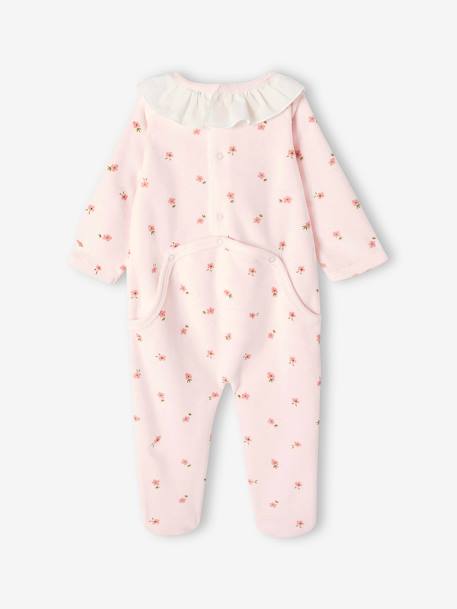 Pack de 2 pijamas bebé Disney® Bambi de terciopelo rosa 