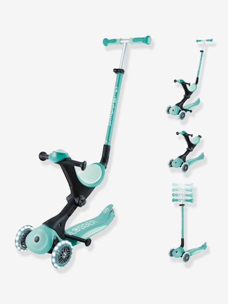 Patinete Evolutivo GO UP DELUXE LIGHT - GLOBBER rosa maquillaje+verde menta 