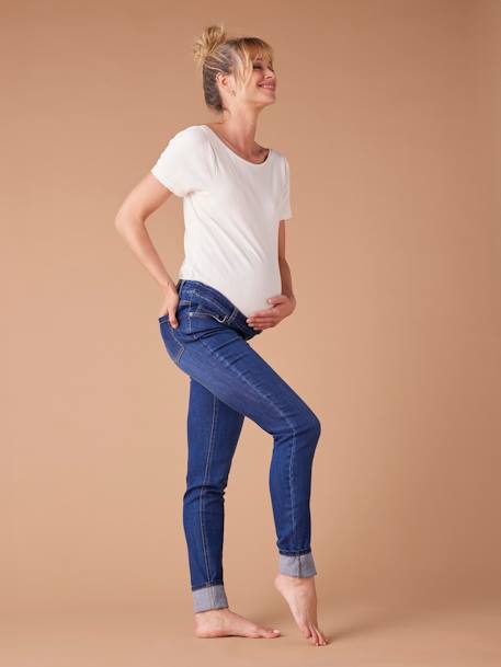 Vaqueros skinny para embarazo ENVIE DE FRAISE azul-oscuro+denim black 