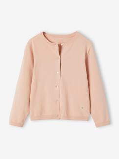 Niña-Chaqueta Basics de punto fino para niña