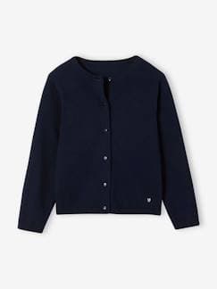 -Chaqueta Basics de punto fino para niña