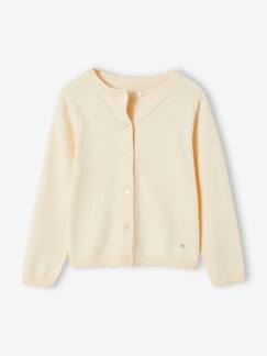 Niña-Chaqueta Basics de punto fino para niña