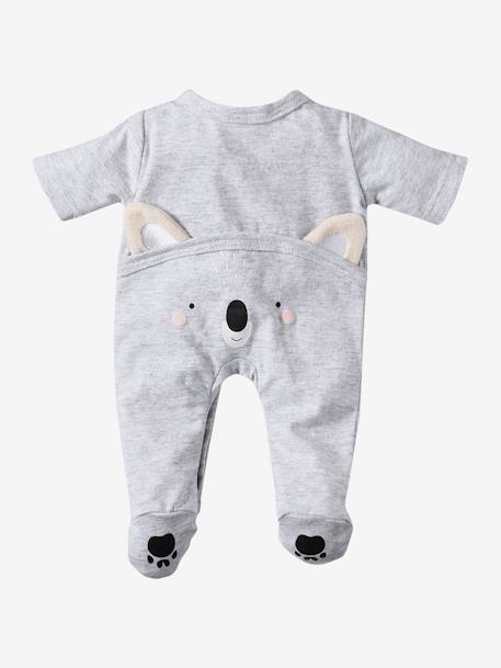 Pijama koala para muñeco de 30/33 cm y 36 cm gris 