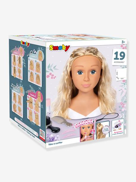 My beauty - cabeza para peinado rubia SMOBY multicolor 