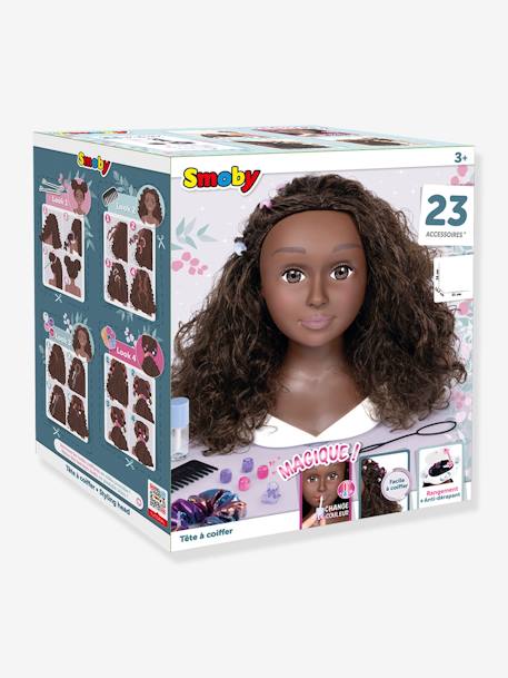 My beauty - cabeza para peinado afro SMOBY multicolor 