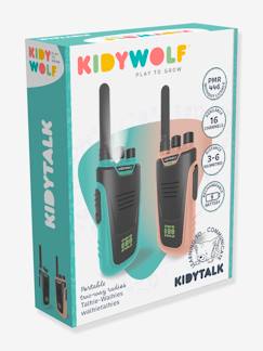 Juguetes-Juegos educativos- Juegos científicos y multimedia-Kidytalk - Walkie?talkie recargable - KIDYWOLF