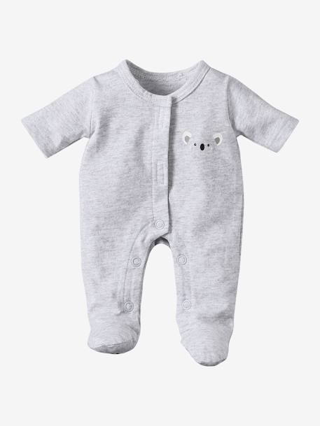 Pijama koala para muñeco de 30/33 cm y 36 cm gris 