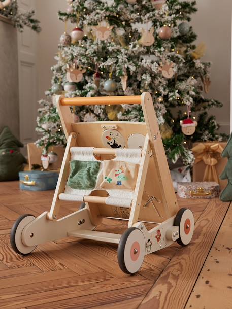 Carrito andador Los animales felices de madera FSC madera 