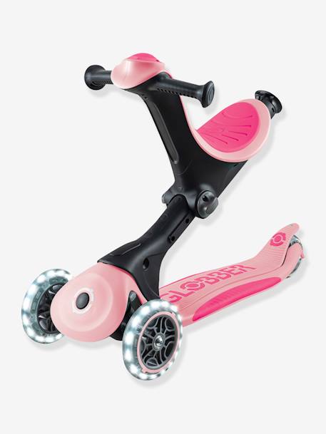 Patinete Evolutivo GO UP DELUXE LIGHT - GLOBBER rosa maquillaje+verde menta 