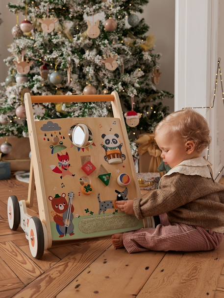 Carrito andador Los animales felices de madera FSC madera 