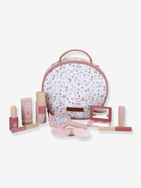 Tocador y maquillaje de madera - Flowers & Butterflies LITTLE DUTCH rosa 