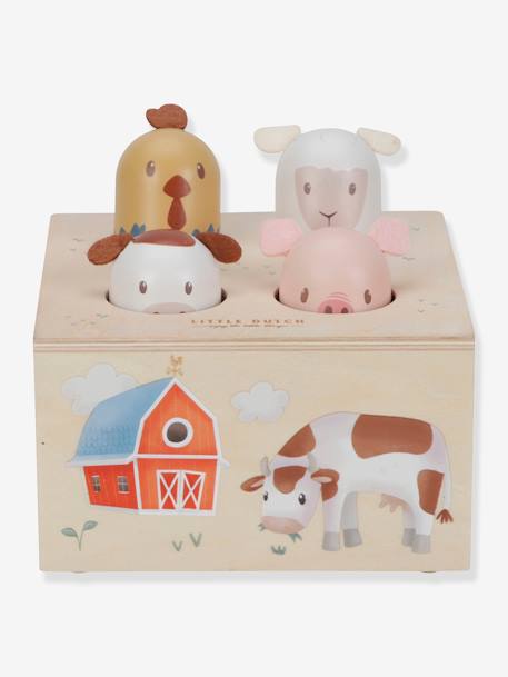 Juguete pop-up de madera - Little Farm LITTLE DUTCH multicolor 