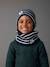 Conjunto marinero gorro + snood + guantes para niño tinta 