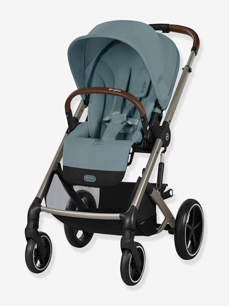 Silla de Paseo Todo Terreno Balios S Lux 2024 - Chasis Negro y Asiento Moon Black - CYBEX azul+negro 