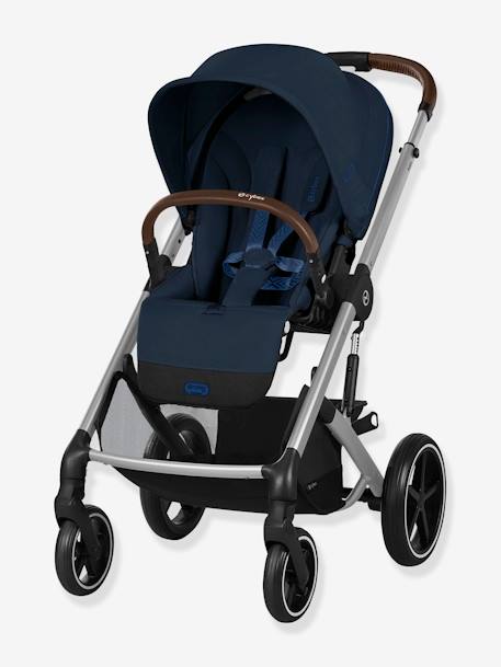 Silla de Paseo Todo Terreno Balios S Lux 2024 - Chasis Negro y Asiento Moon Black - CYBEX azul+azul oscuro 