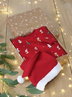 -Caja regalo Navidad sudadera + gorro para bebé