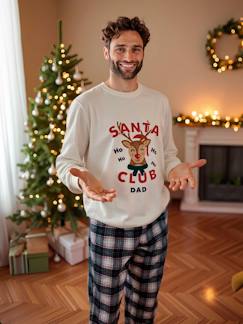 Ropa Premamá-Pijama de Navidad hombre "Santa Club" Colección cápsula Familia