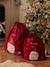 Bolsa personalizable para juguetes «Papá Noel» rojo 