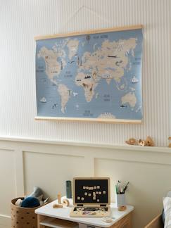 -Decoración pared Mapa del Mundo