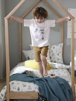 -Cama infantil cabaña en el suelo VIERNES