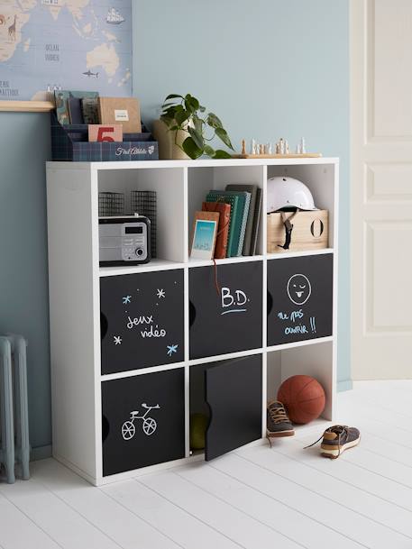 Mueble para organización de 9 compartimentos Blanco 