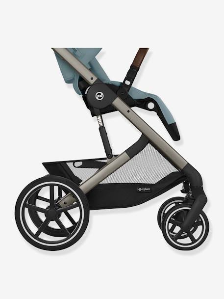 Silla de Paseo Todo Terreno Balios S Lux 2024 - Chasis Negro y Asiento Moon Black - CYBEX azul+negro 